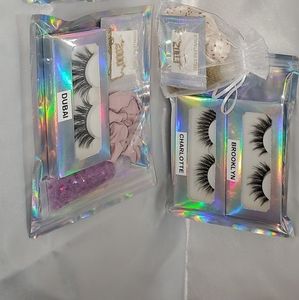 Lashes lipgloss scrunchies